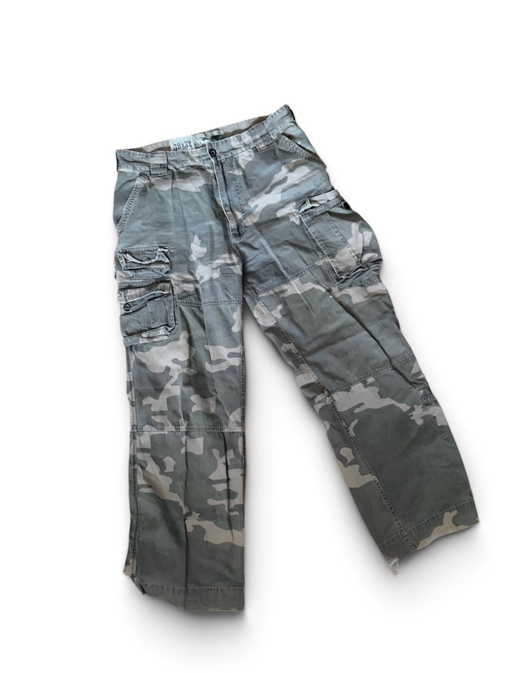 Camouflage Cargo Pants - Green Camo